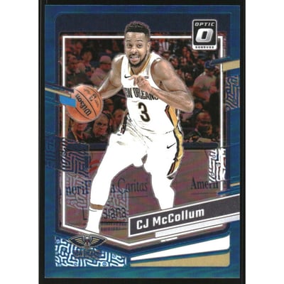 2023-24 Donruss Optic Aqua #105 CJ McCollum