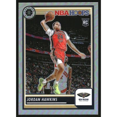 2023-24 Hoops Premium Stock Silver Prizm #125 Jordan Hawkins