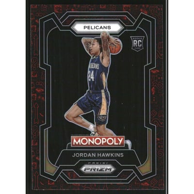 2023-24 Panini Prizm Monopoly Monopoly Red #56 Jordan Hawkins