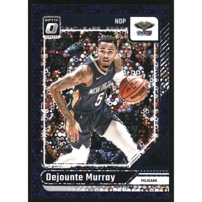 2024-25 Donruss Optic Fast Break Purple #48 Dejounte Murray