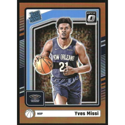 2024-25 Donruss Optic Orange #265 Yves Missi RR