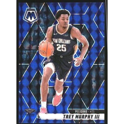 2024-25 Panini Mosaic Mosaic Blue #68 Trey Murphy III