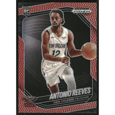 2024-25 Panini Prizm Black Prizms Basketball #214 Antonio Reeves
