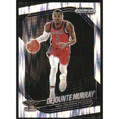 2024-25 Panini Prizm Black Prizms Skewed #31 Dejounte Murray