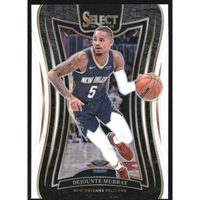 2024-25 Select White Prizms #353 Dejounte Murray