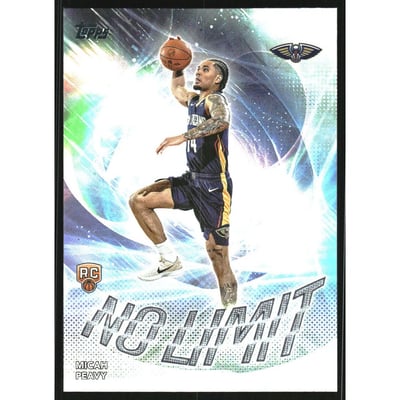 2025-26 Topps No Limit Rainbow Foilboard #NL39 Micah Peavy