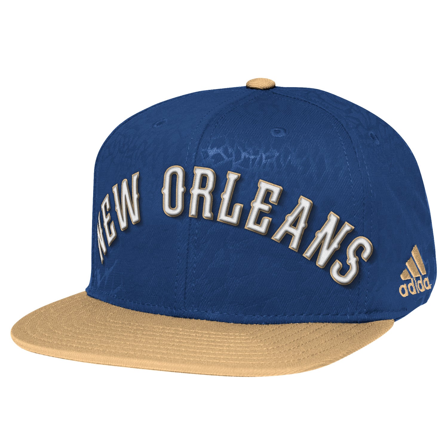 adidas New Orleans Pelicans Crazy Light Flat Brim Adjustable