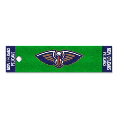 New Orleans Pelicans Logo Brands Putting Green Mat