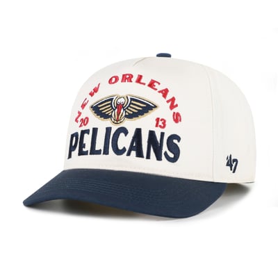 New Orleans Pelicans '47 Arcitext Hitch Adjustable Hat - Natural