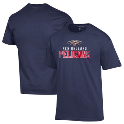 New Orleans Pelicans Champion Jersey Cotton T-Shirt - Navy