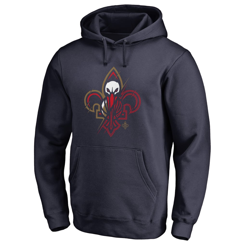 New Orleans Pelicans X-Ray Pullover Hoodie - Navy