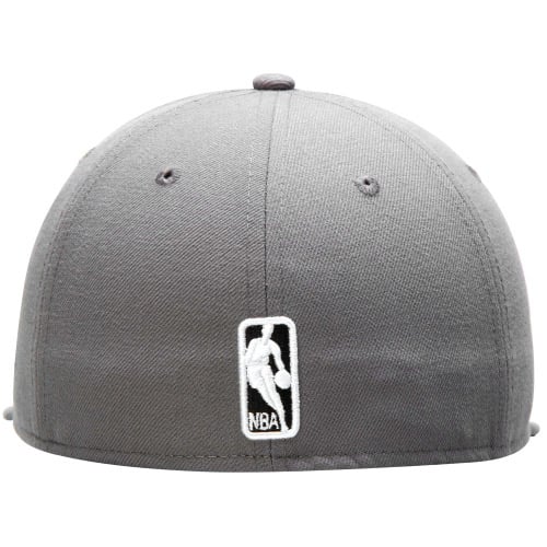 Mens New Orleans Pelicans New Era Gray/Black 59FIFTY Fitted Hat