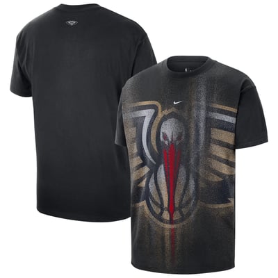 New Orleans Pelicans Nike 2026 Standard Issue Practice Icon T-Shirt - Black