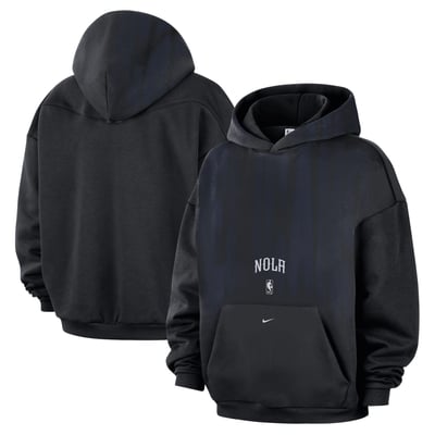 New Orleans Pelicans Nike 2026/27 Standard Issue Game Theater Team Fleece Hoodie - Black