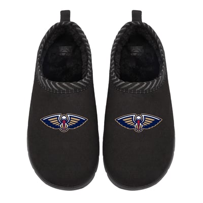 New Orleans Pelicans ISlide Unisex Primary Logo Mission Slippers - Black
