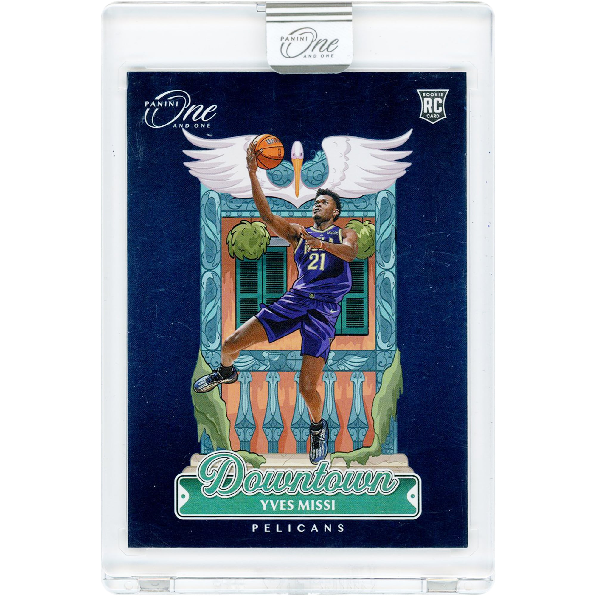 Yves Missi New Orleans Pelicans 2024-25 Panini One and One 