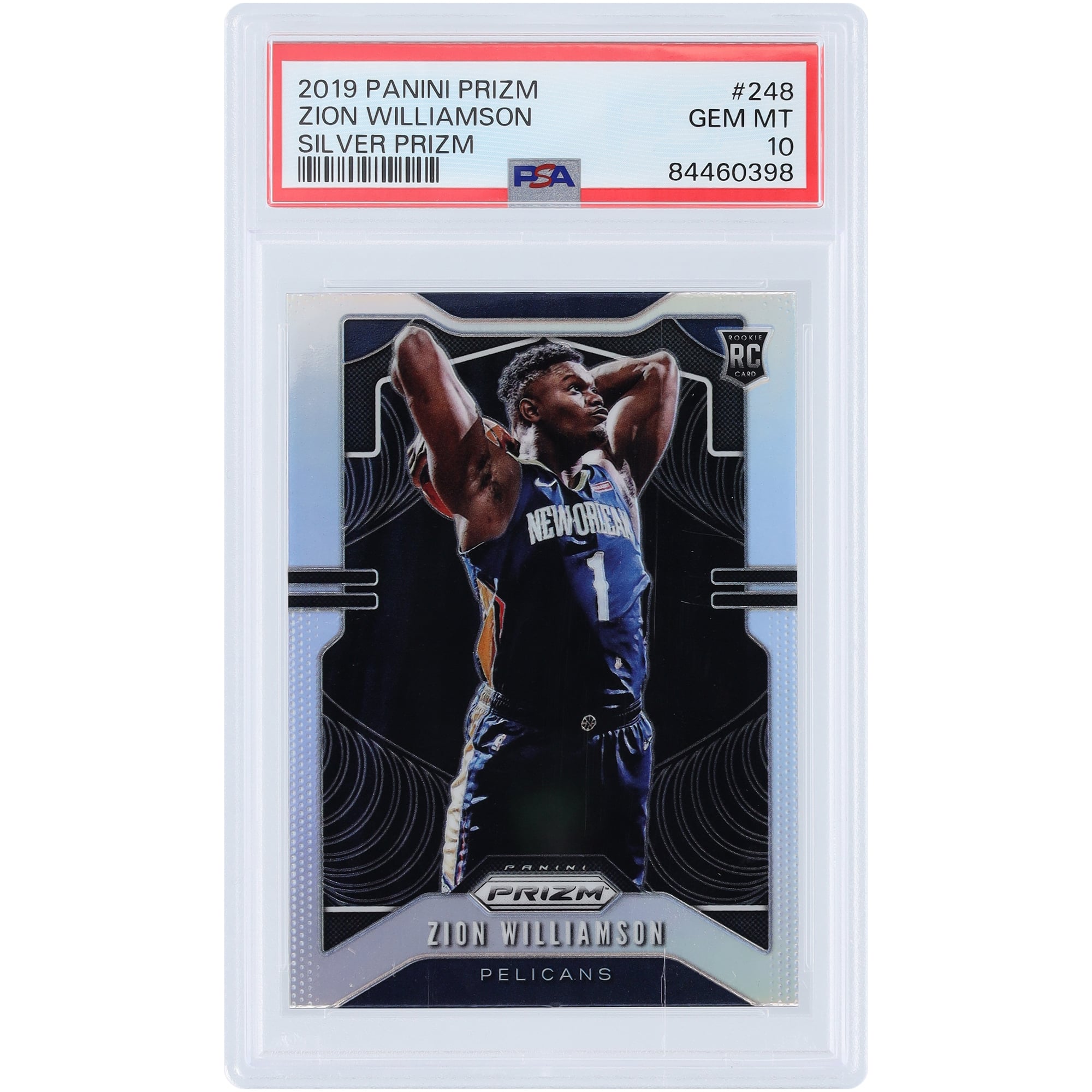 Prizm 0 Panini PRIZM Silver PSA PANINI SILVER 1 GEM RC MINT 2 