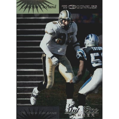 1999 Donruss Stat Line Career #83 Cam Cleeland/54