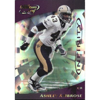 2000 Quantum Leaf Infinity Purple #191 Ashley Ambrose