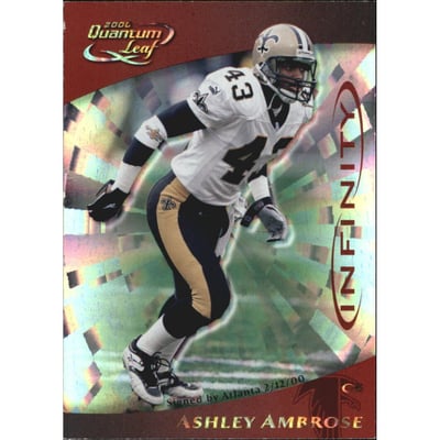 2000 Quantum Leaf Infinity Red #191 Ashley Ambrose