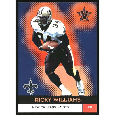 2000 Vanguard Gold #100 Ricky Williams