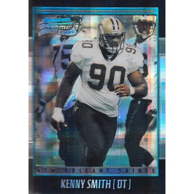 2001 Bowman Chrome Xfractors #129 Kenny Smith