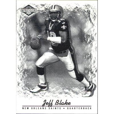 2001 Pacific Impressions Shadow #81 Jeff Blake