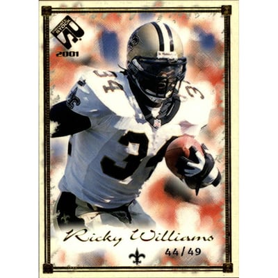 2001 Private Stock Gold Framed #61 Ricky Williams