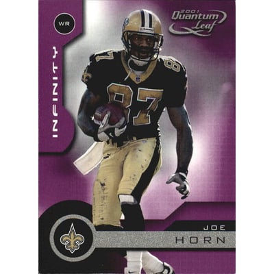2001 Quantum Leaf Infinity Purple #116 Joe Horn