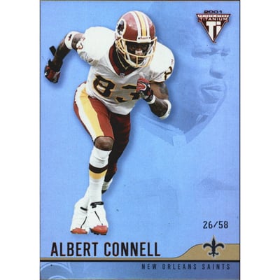 2001 Titanium Red #81 Albert Connell