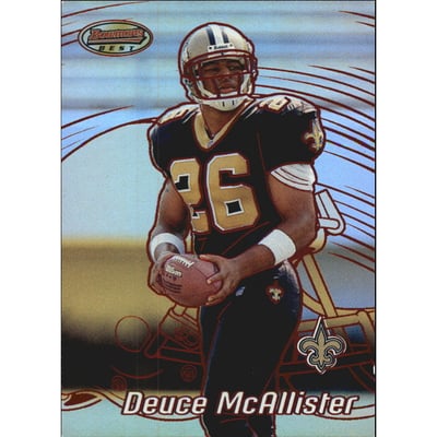 2002 Bowman's Best Red #4 Deuce McAllister