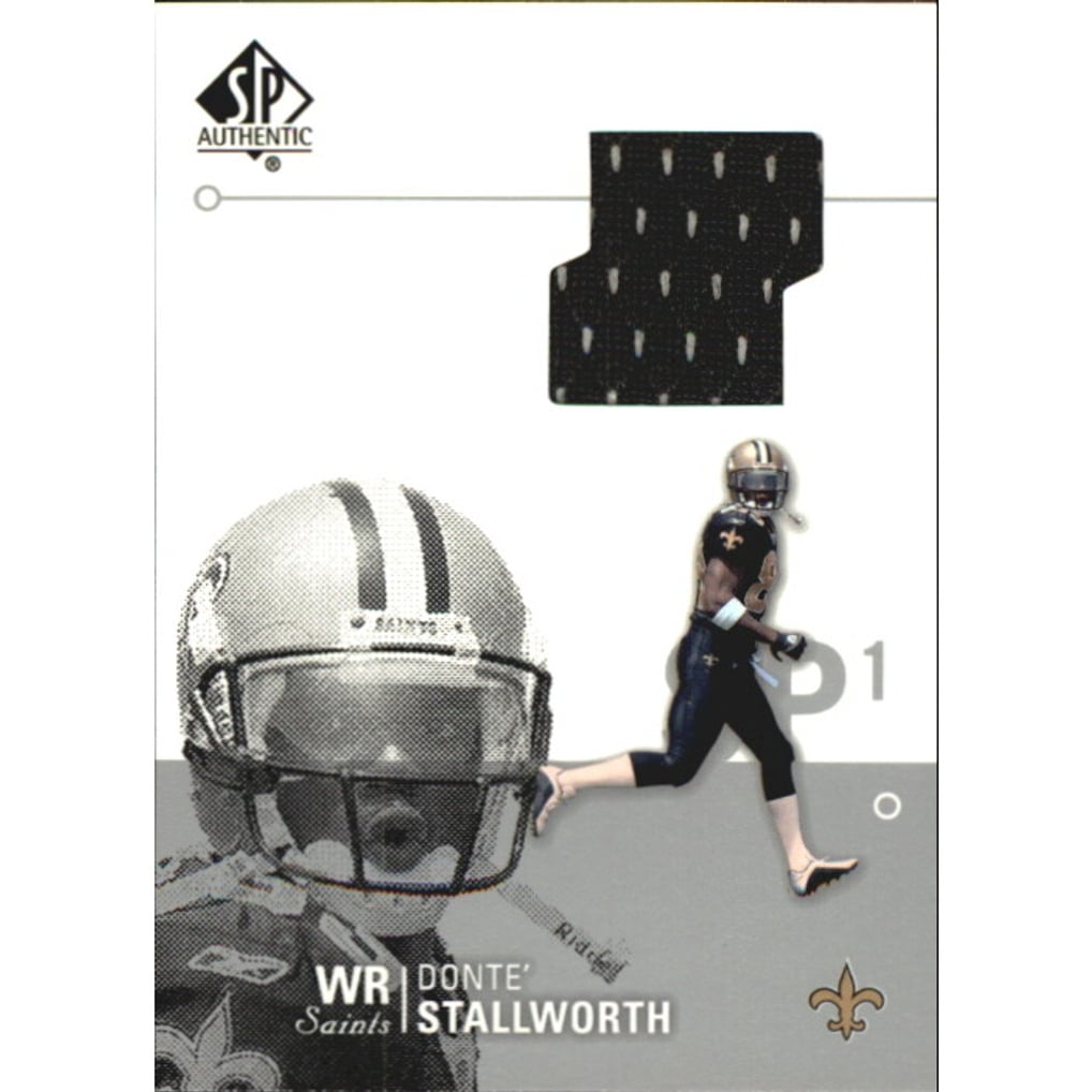 2002 SP Authentic Threads #AT1DS Donte Stallworth