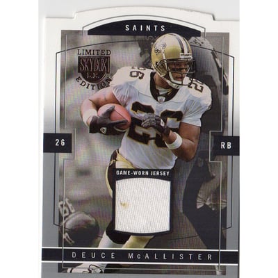 2003 SkyBox LE Jersey Proofs #49 Deuce McAllister