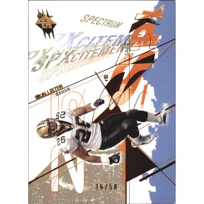 2003 SPx Spectrum #89 Deuce McAllister
