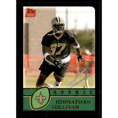 2003 Topps Black #379 Johnathan Sullivan