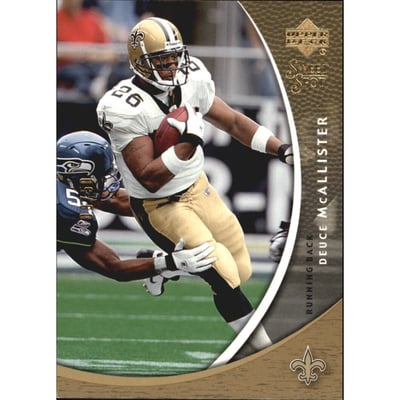 2004 Sweet Spot Gold #60 Deuce McAllister