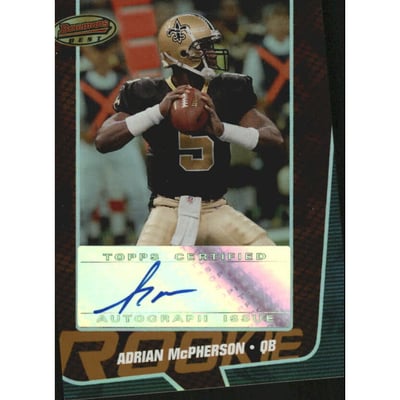 2005 Bowman's Best Bronze #133 Adrian McPherson AU