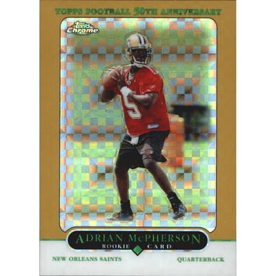 2005 Topps Chrome Gold Xfractors #220 Adrian McPherson