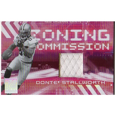 2006 Donruss Elite Zoning Commission Jerseys Prime #ZC24 Donte Stallworth