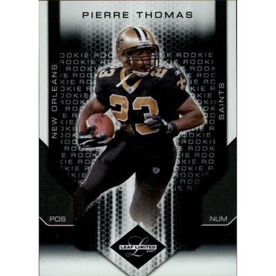 2007 Leaf Limited #238 Pierre Thomas RC