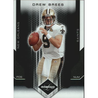 2007 Leaf Limited #62 Drew Brees