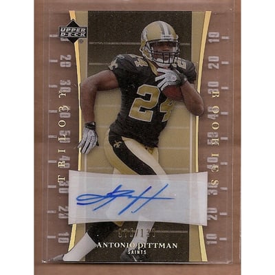2007 Upper Deck Trilogy Rookie Autographs #124 Antonio Pittman/133