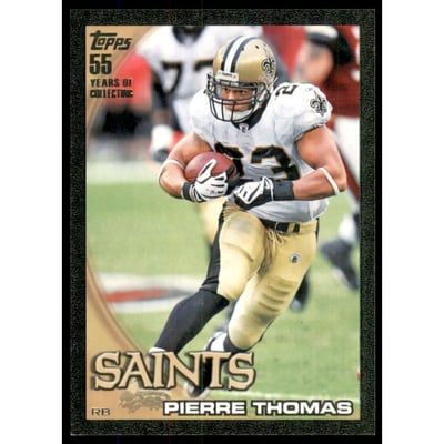 2010 Topps Black #309 Pierre Thomas