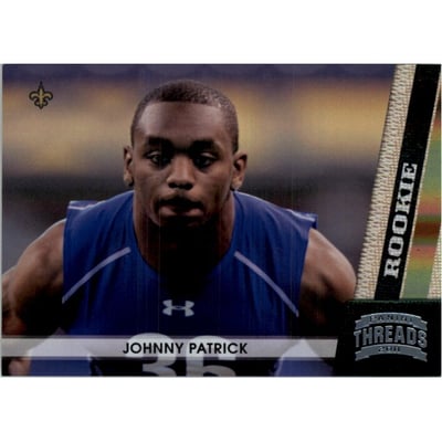 2011 Panini Threads Platinum #198 Johnny Patrick