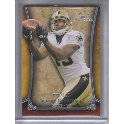 2011 Topps Five Star #45 Devery Henderson