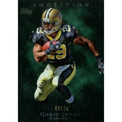 2011 Topps Inception Green #39 Chris Ivory