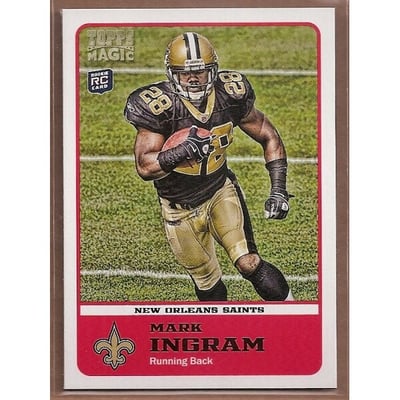 2011 Topps Magic Rookies #10B Mark Ingram SP/ red border