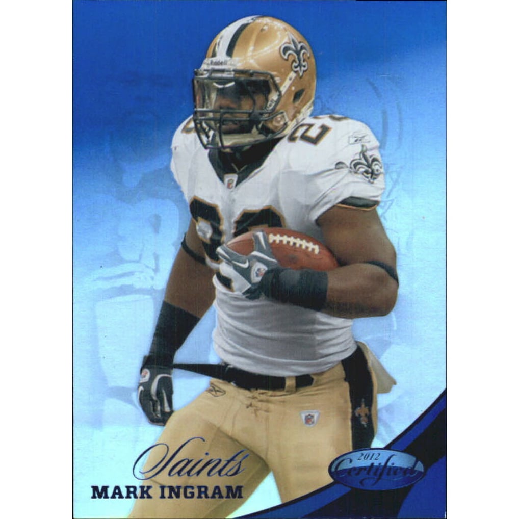 2012 Certified Mirror Blue #114 Mark Ingram