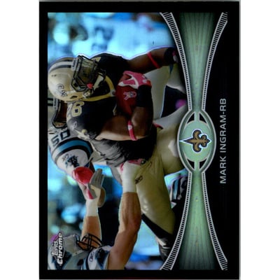 2012 Topps Chrome Black Refractors #171 Mark Ingram