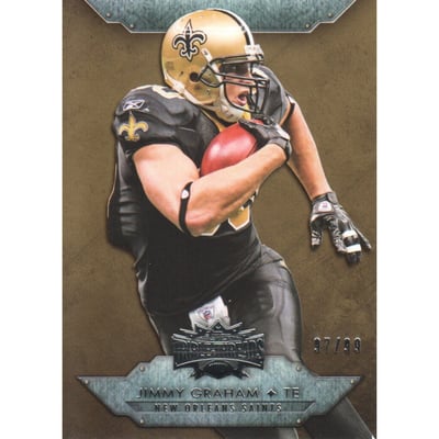 2012 Topps Triple Threads Gold #86 Jimmy Graham